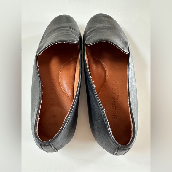 Gentle Souls - Eugene black leather loafer, 8M - Picture 5 of 5